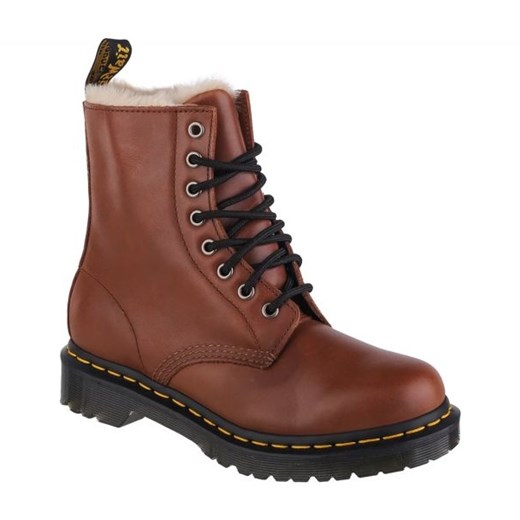 Buty Dr. Martens 1460 Serena Tan DM27782225 brązowe ze sklepu ButyModne.pl w kategorii Workery damskie - zdjęcie 177973163