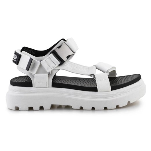 Crocs Sandały Palladium Pallacruise Strap Star White W 97465-116-M białe ze sklepu ButyModne.pl w kategorii Sandały damskie - zdjęcie 177973282