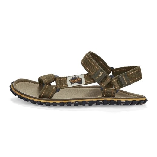 Sandały Gumbies Tracker Sandals GU-SATRA018 zielone ze sklepu ButyModne.pl w kategorii Sandały męskie - zdjęcie 177973320