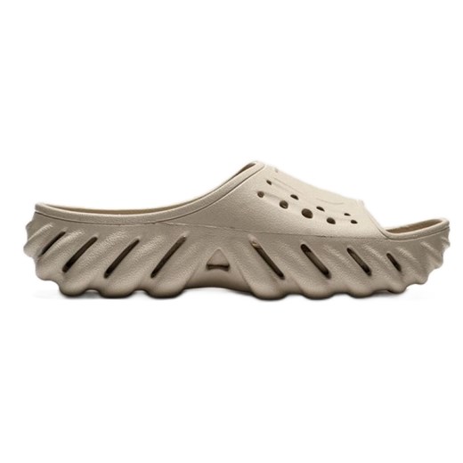 Klapki Crocs Echo Slide Elephant 208170-160 beżowy ze sklepu ButyModne.pl w kategorii Klapki męskie - zdjęcie 177973543