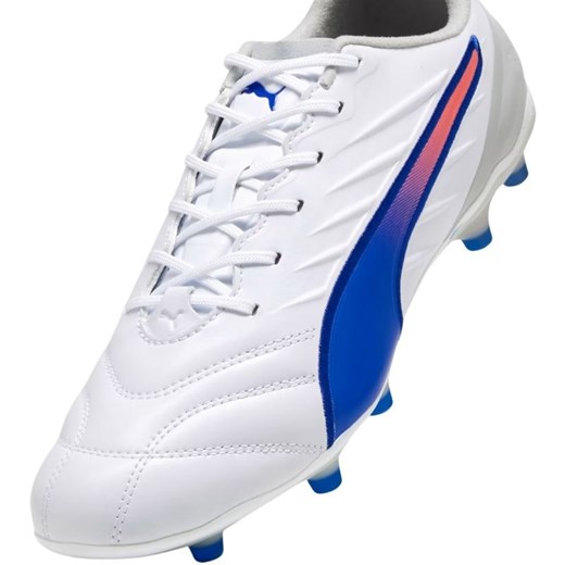 Buty Puma King Pro FG/AG 107862 02 białe ze sklepu ButyModne.pl w kategorii Buty sportowe męskie - zdjęcie 177973611