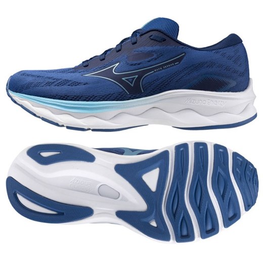 Buty Mizuno Wave Serene J1GC245901 niebieskie ze sklepu ButyModne.pl w kategorii Buty sportowe męskie - zdjęcie 177973661