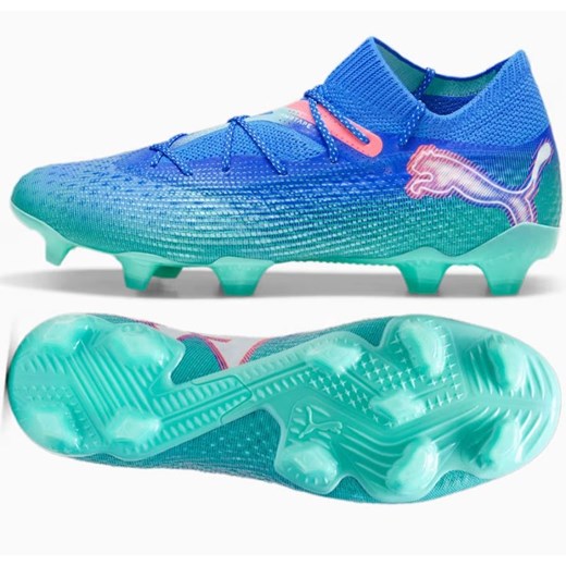 Buty Puma Future 7 Ultimate FG/AG 107916 01 niebieskie ze sklepu ButyModne.pl w kategorii Buty sportowe męskie - zdjęcie 177973702