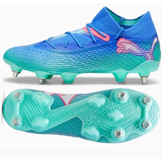 Buty Puma Future 7 Ultimate MxSG 107918 01 niebieskie ze sklepu ButyModne.pl w kategorii Buty sportowe męskie - zdjęcie 177973703