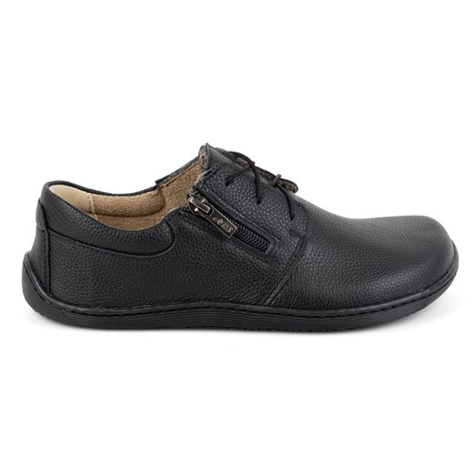 Olivier Damskie skórzane buty minimalistyczne barefoot 1244 czarne ze sklepu ButyModne.pl w kategorii Półbuty damskie - zdjęcie 177973843
