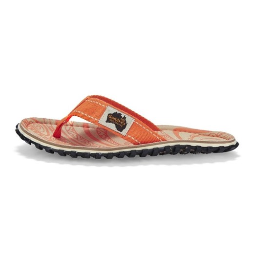 Japonki Gumbies Cairns Flip-Flops Unisex GU-FFISL130 pomarańczowe ze sklepu ButyModne.pl w kategorii Klapki męskie - zdjęcie 177973850