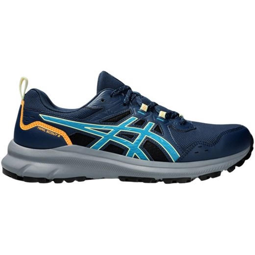Buty do biegania Asics Trail Scout 3 1011B700-402 niebieskie ze sklepu ButyModne.pl w kategorii Buty sportowe męskie - zdjęcie 177974044