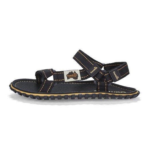 Sandały Gumbies Tracker Sandals Unisex Black GU-SATRA001 czarne ze sklepu ButyModne.pl w kategorii Sandały męskie - zdjęcie 177974081