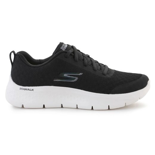 Buty Skechers Go Walk Flex - Viva 124831-BKW czarne ze sklepu ButyModne.pl w kategorii Buty sportowe damskie - zdjęcie 177974483