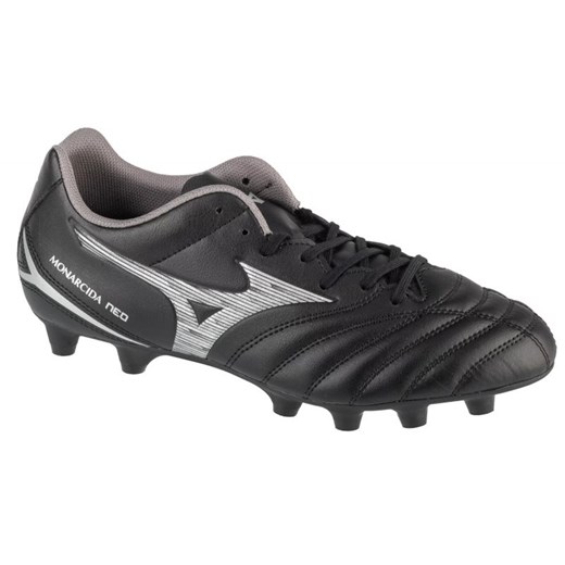 Buty piłkarskie Mizuno Monarcida Neo Iii Fg P1GA242503 czarne ze sklepu ButyModne.pl w kategorii Buty sportowe męskie - zdjęcie 177974504