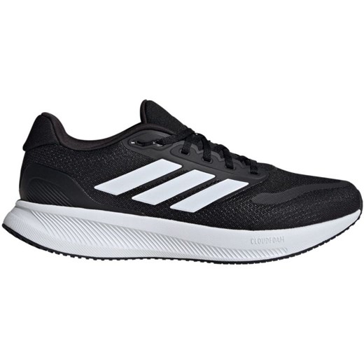 Buty do biegania adidas Runfalcon 5 Wide Running  IE0552 czarne ze sklepu ButyModne.pl w kategorii Buty sportowe męskie - zdjęcie 177974591