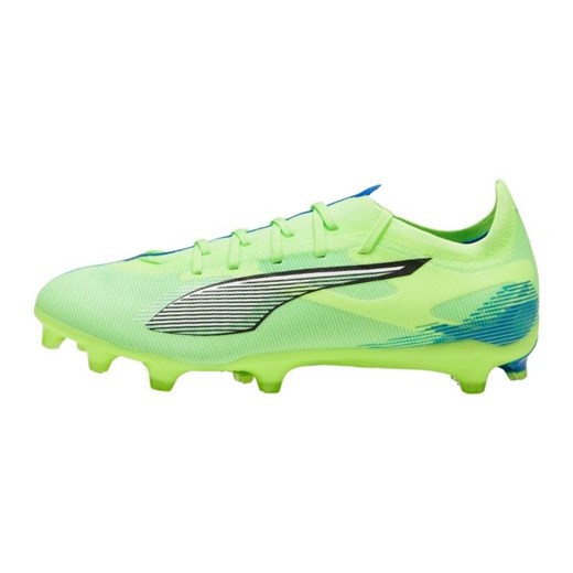 Buty piłkarskie Puma Ultra 5 Match FG/AG 107687 03 zielone ze sklepu ButyModne.pl w kategorii Buty sportowe męskie - zdjęcie 177975301