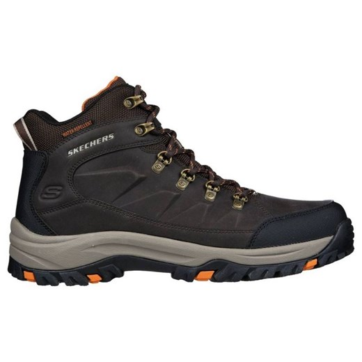 Buty Skechers Relment Daggett 204642/CHOC brązowe ze sklepu ButyModne.pl w kategorii Buty trekkingowe dziecięce - zdjęcie 177975480