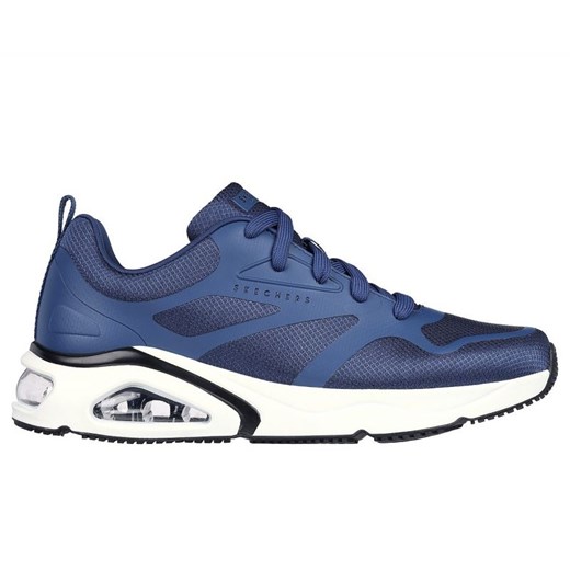 Buty Skechers Street Tres-Air Uno Revolution-Airy 183070-NVY niebieskie ze sklepu ButyModne.pl w kategorii Buty sportowe męskie - zdjęcie 177975790