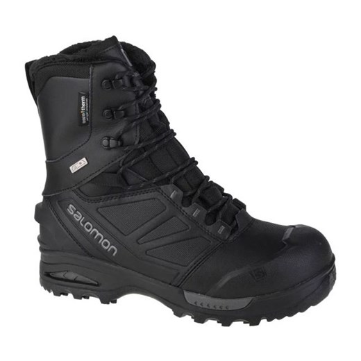 Buty Salomon Toundra Pro Clima Salomon Waterproof  404727 czarne ze sklepu ButyModne.pl w kategorii Buty trekkingowe dziecięce - zdjęcie 177976904