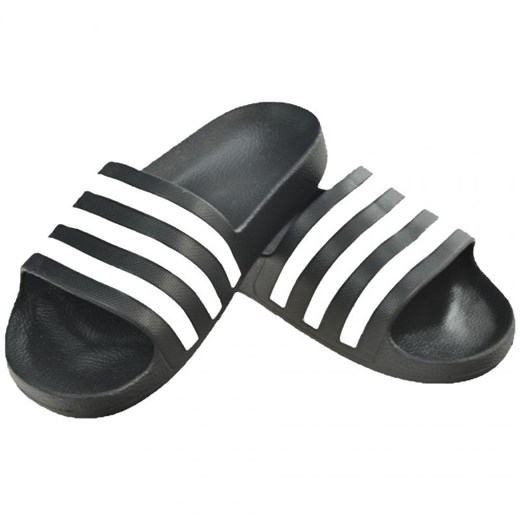 Klapki adidas Adilette Aqua F35543 czarne ze sklepu ButyModne.pl w kategorii Klapki męskie - zdjęcie 177977161