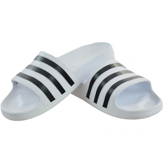 Klapki adidas Adilette Aqua F35539 białe ze sklepu ButyModne.pl w kategorii Klapki męskie - zdjęcie 177977163