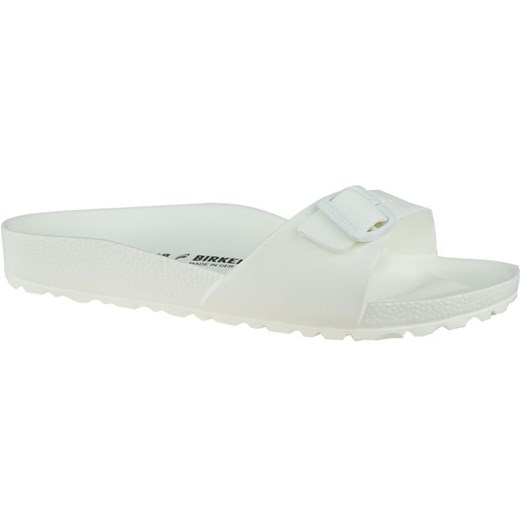 Brinkenstock Klapki Birkenstock Madrid Essentials Eva W 128183 białe Brinkenstock 40 ButyModne.pl