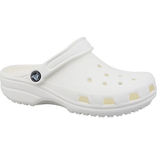 Klapki Crocs Classic Clog 10001-100 białe ze sklepu ButyModne.pl w kategorii Klapki męskie - zdjęcie 177977323