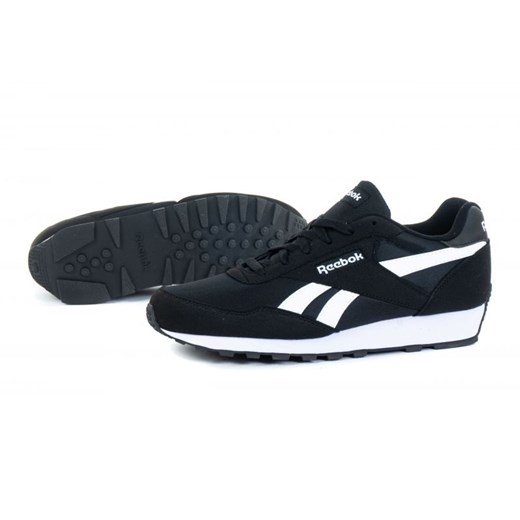 Buty Reebok Rewind Run FZ0662 czarne Reebok 47 ButyModne.pl