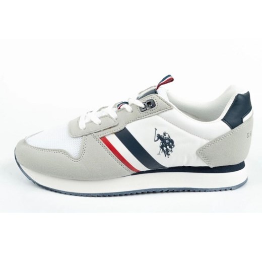 Buty sportowe U.S. Polo ASSN. NOBIL006-WHI białe 43 ButyModne.pl