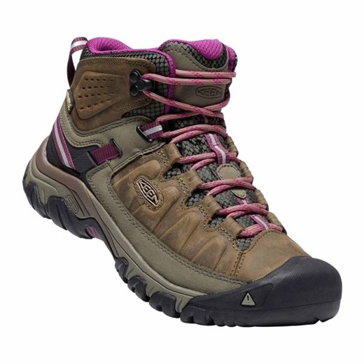 Buty Keen Targhee Iii Mid Wp KE-1018178 brązowe Keen 39,5 ButyModne.pl