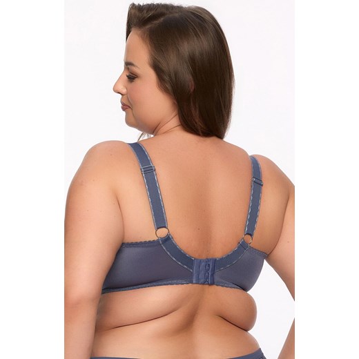 biustonosz półusztywniany semi-soft jeans Sonia Maxi Art.1058, Kolor jeans, Rozmiar 105D, Gaia ze sklepu Primodo w kategorii Biustonosze - zdjęcie 178011481