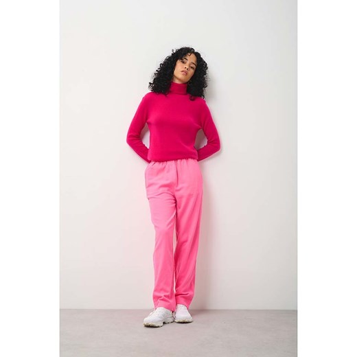 AUTHENTIC CASHMERE Kaszmirowy golf &quot;Bise&quot; w kolorze różowym M okazyjna cena Limango Polska