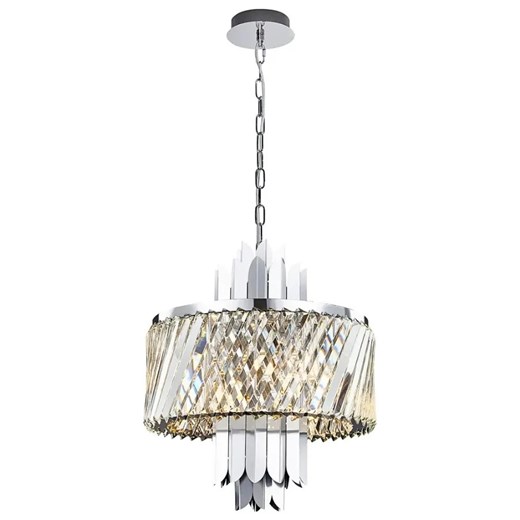 Lampa wisząca glamour chrom - K572-Queny Lumes One Size Edinos.pl