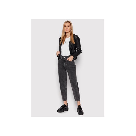 Noisy May Kurtka z imitacji skóry Rebel 27000741 Czarny Slim Fit Noisy May XS MODIVO