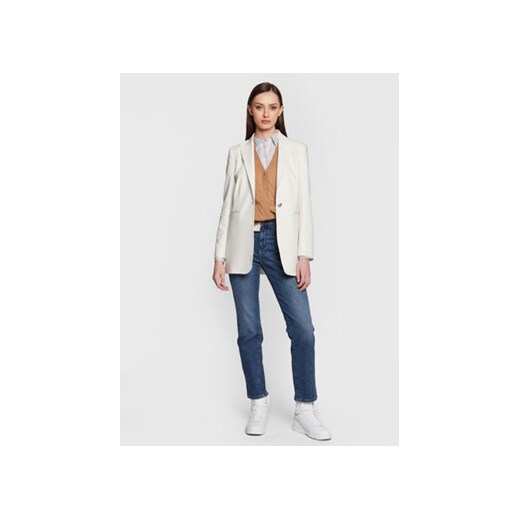 Tommy Hilfiger Koszula WW0WW37132 Biały Regular Fit Tommy Hilfiger 38 MODIVO