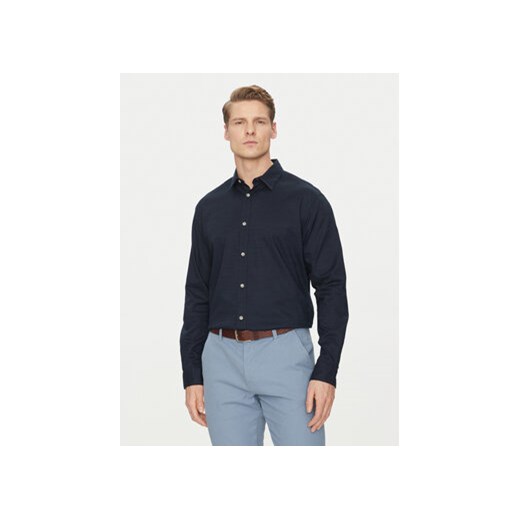 Jack&Jones Koszula Pierre 12270085 Granatowy Relaxed Fit ze sklepu MODIVO w kategorii Koszule męskie - zdjęcie 178015180