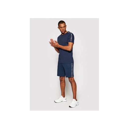 Tommy Hilfiger T-Shirt UM0UM00562 Granatowy Regular Fit Tommy Hilfiger S MODIVO
