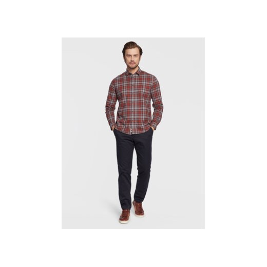 Sisley Koszula 5MQWSQ01A Czerwony Regular Fit Sisley L MODIVO
