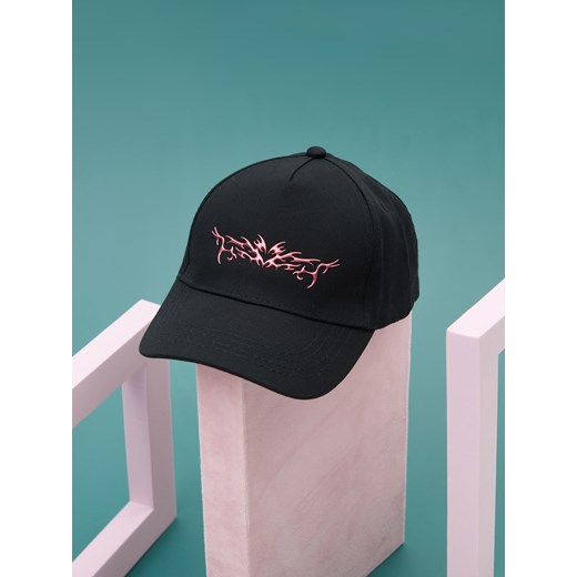 Sinsay - Czapka z daszkiem - czarny Sinsay M Sinsay