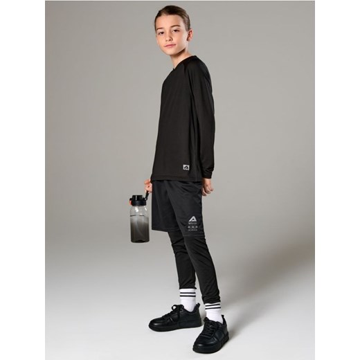 Sinsay - Koszulka z długimi rękawami - czarny ze sklepu Sinsay w kategorii T-shirty chłopięce - zdjęcie 178028221