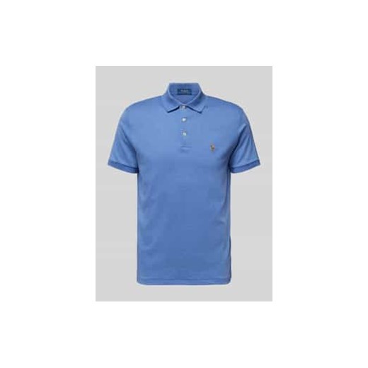 Koszulka polo z wyhaftowanym logo ze sklepu Peek&Cloppenburg  w kategorii T-shirty męskie - zdjęcie 178029364