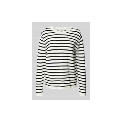 Sweter z dzianiny z detalem z logo ze sklepu Peek&Cloppenburg  w kategorii Swetry damskie - zdjęcie 178029422