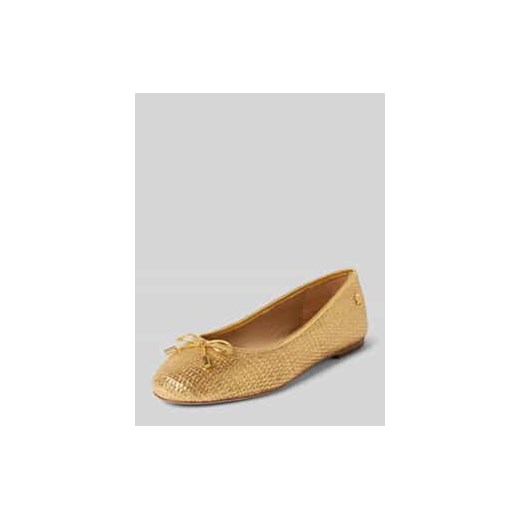 Baleriny z wiązanym detalem model ‘JAYNA’ ze sklepu Peek&Cloppenburg  w kategorii Balerinki - zdjęcie 178031550