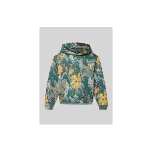 Bluza z kapturem i nadrukiem z logo model ‘CITY PARK’ ze sklepu Peek&Cloppenburg  w kategorii Bluzy chłopięce - zdjęcie 178033084