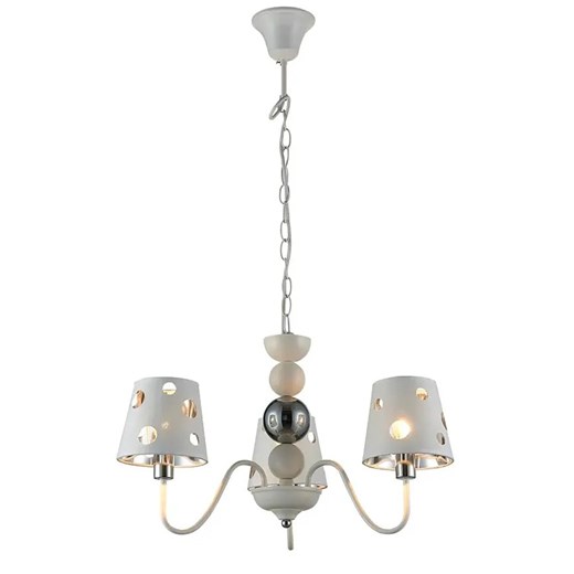 Biała nowoczesna lampa wisząca 7X D220 K0-R65 ze sklepu Edinos.pl w kategorii Lampy wiszące - zdjęcie 178034251