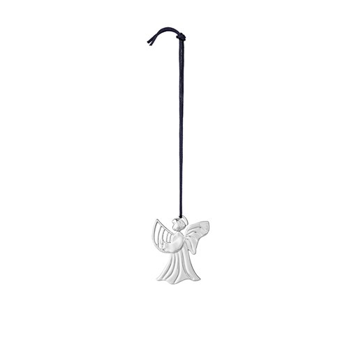 Rosendahl Dekoracyjna zawieszka &quot;Harpeengel&quot; w kolorze srebrnym - wys. 7 cm ze sklepu Limango Polska w kategorii Dekoracje bożonarodzeniowe - zdjęcie 178034751