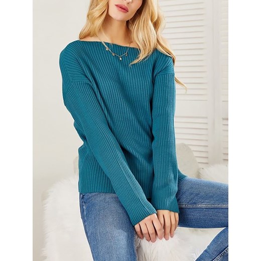 LA Angels Sweter w kolorze niebieskim ze sklepu Limango Polska w kategorii Swetry damskie - zdjęcie 178034782