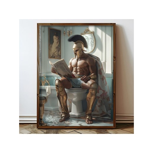 ABERTO DESIGN Druk artystyczny w drewnianej ramce - 70 x 50 cm Aberto Design onesize okazyjna cena Limango Polska