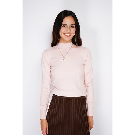 ASSUILI Sweter w kolorze jasnoróżowym ze sklepu Limango Polska w kategorii Swetry damskie - zdjęcie 178035372