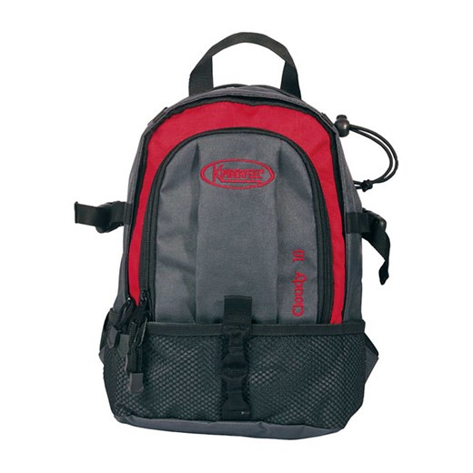 Kimberfeel Plecak outdoorowy "Cloudy" w kolorze szaro-czerwonym - 10 l Kimberfeel onesize okazja Limango Polska