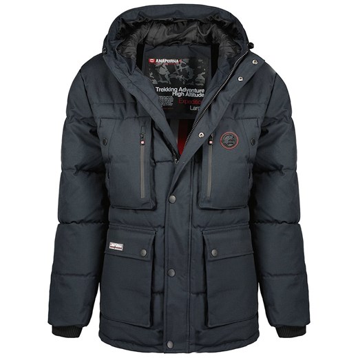 ANAPURNA Parka &quot;Albertana&quot; w kolorze granatowym ze sklepu Limango Polska w kategorii Kurtki damskie - zdjęcie 178035961