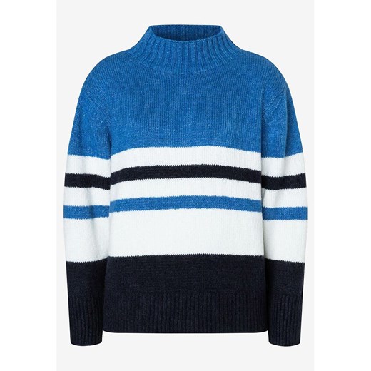 More &amp; More Sweter w kolorze niebiesko-biało-czarnym ze sklepu Limango Polska w kategorii Swetry damskie - zdjęcie 178036311