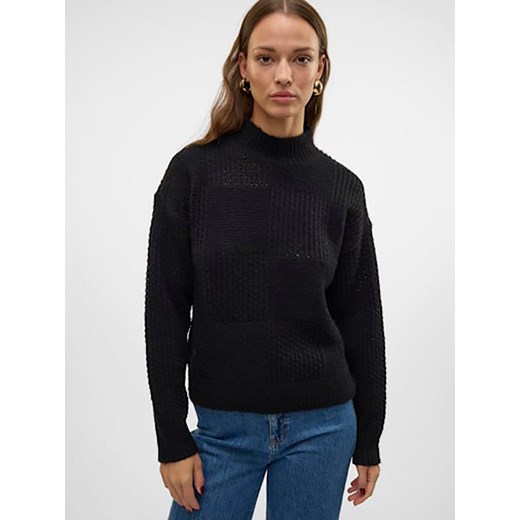 Vero Moda Sweter w kolorze czarnym ze sklepu Limango Polska w kategorii Swetry damskie - zdjęcie 178037533