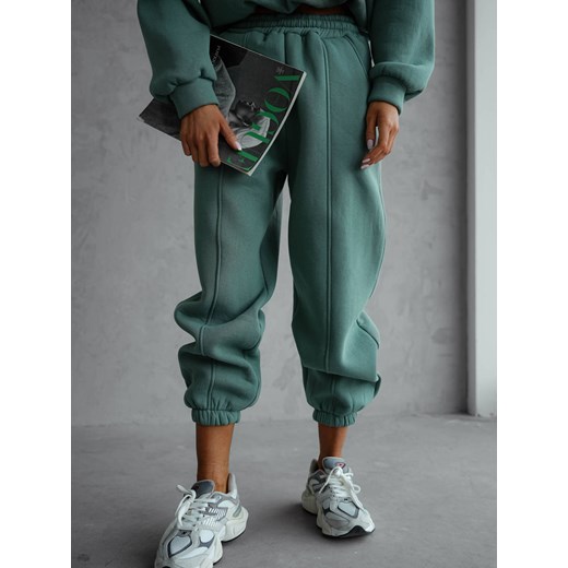 KOMPLET DRESOWU BLUZA+ SPODNIE- BRĄZOWY Olika M olika.com.pl